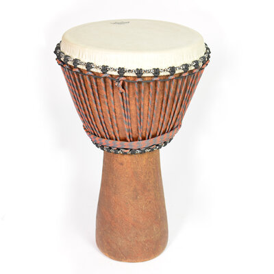 Djembe Senegal Ø 32 cm met kunststof Remo vel