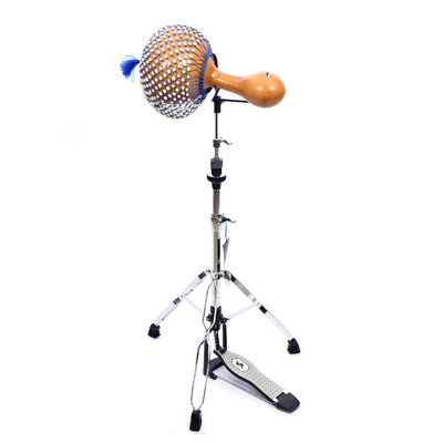 Shekere op klem voor HiHat incl. HiHatstand, StigSlag