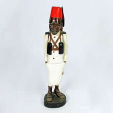 Colon beeld, militair, 85 cm hoog