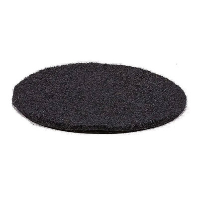 Rytmelo Kussen voor klankschaal, 15 x 0,5 cm, zwart, vilt