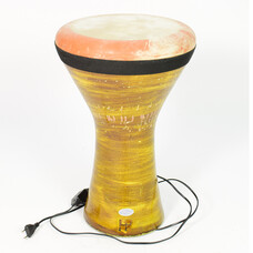 Darbuka Ø 33 cm, aardewerk, geitenvel