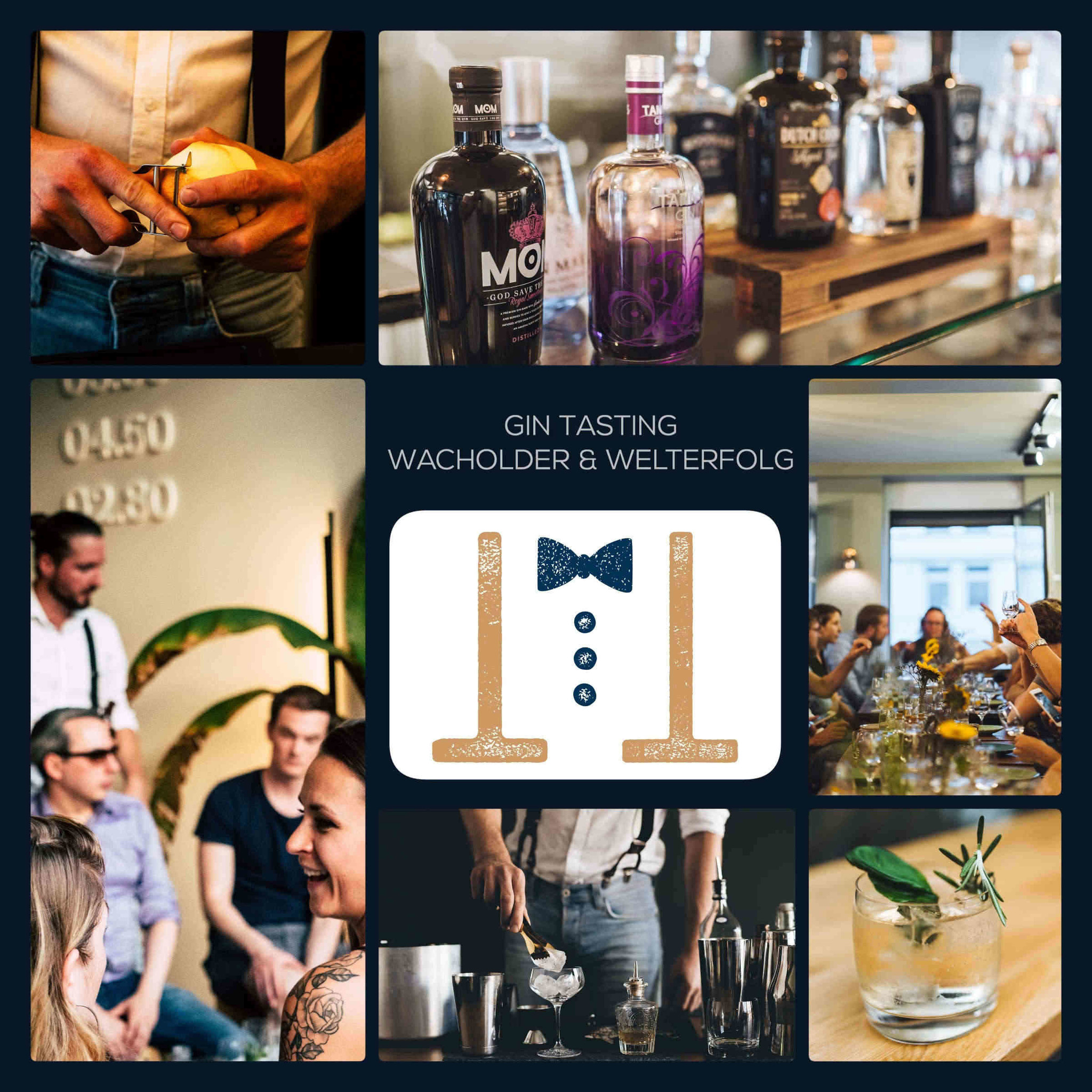 Gin Tasting at Home - Online Gin Tasting am  27.12.2022