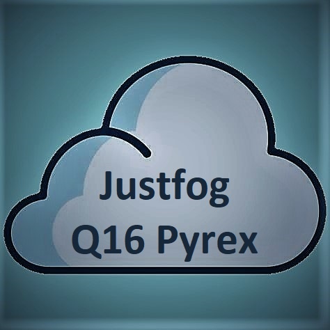 JUSTFOG Justfog Pyrex Glass Q16
