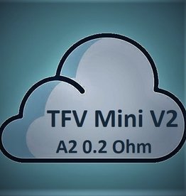 Smok SMOK TFV Mini V2 Coils - A2 Dual Coil - 0.2 Ohm-Stainless Steel