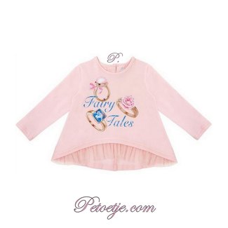 BALLOON CHIC Baby Girls Pink Tunic - Fairy