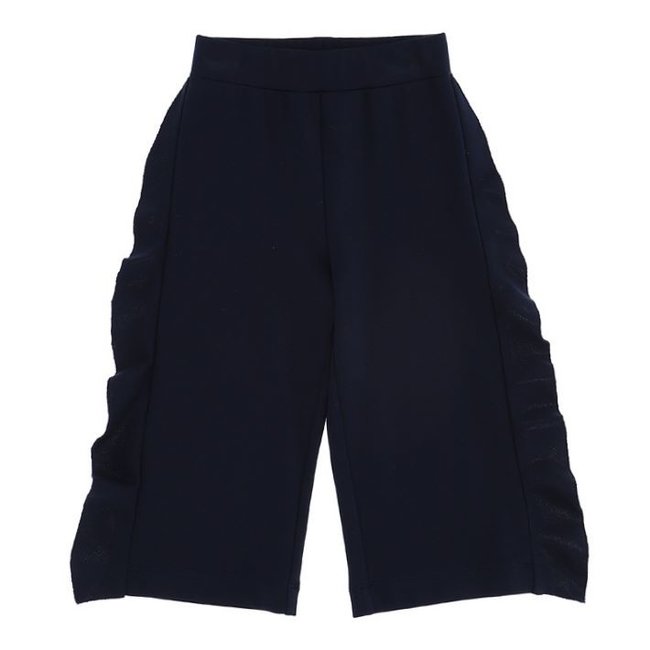 dark blue cotton pants