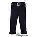 LAPIN HOUSE Boys Navy Blue Trousers & Belt