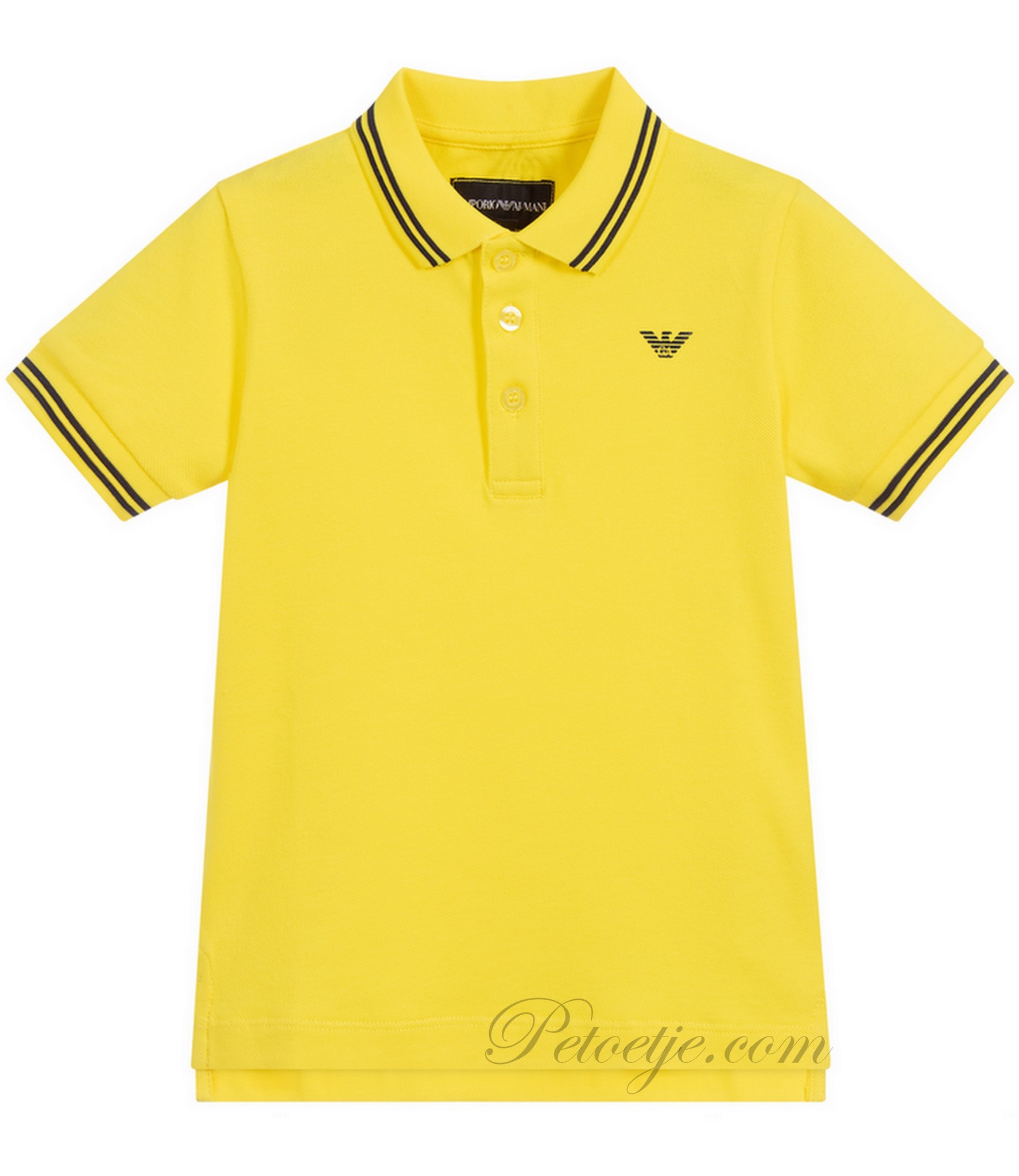 Van streek betrouwbaarheid walvis Jongens Gele Logo Polo Shirt - Petoetje