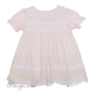 ladies pink lace dress