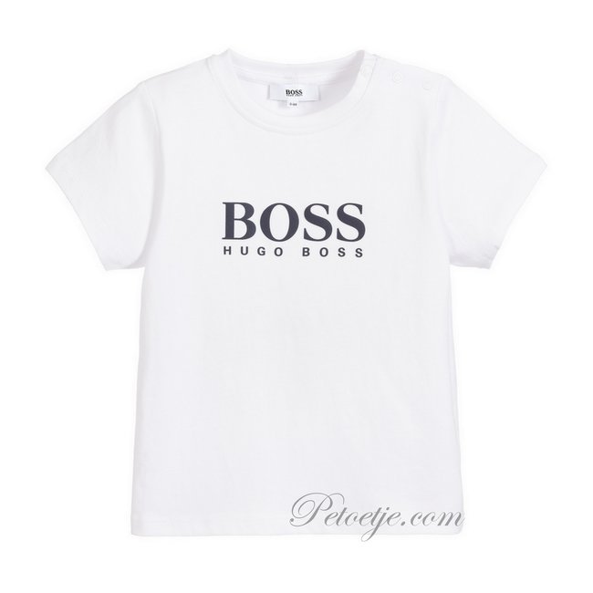 hugo boss shoulder logo t shirt