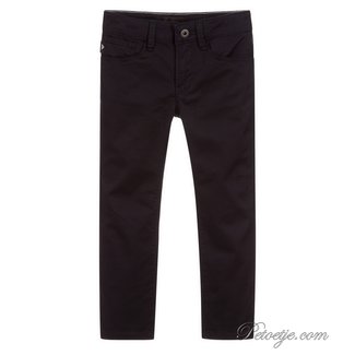 EMPORIO ARMANI Navy Blue Cotton Jeans