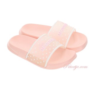 MONNALISA Meisjes Roze Logo Slippers