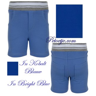 LAPIN HOUSE Jongens Kobalt Blauwe Jersey Short