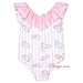 PATACHOU Girls Pink Marshmallow Swimsuit