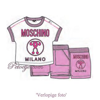 MOSCHINO Wit & Roze Milano Short Set