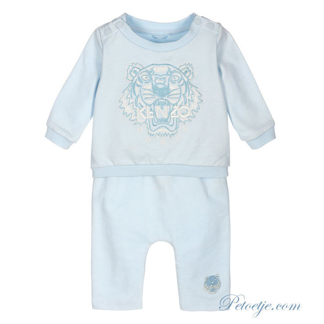 KENZO Blue Tiger Baby Tracksuit