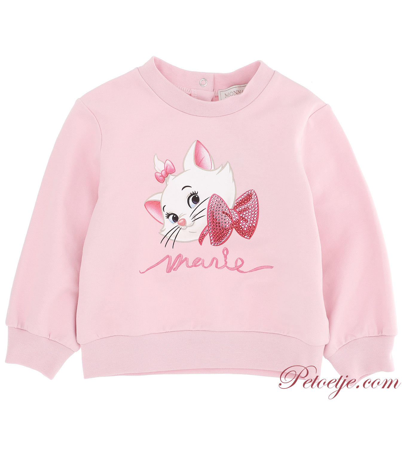 Baby Meisjes Roze Sweater Trui - - Petoetje