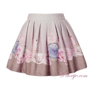 BALLOON CHIC Girls Pink Fairy Taile Skirt - Bunny