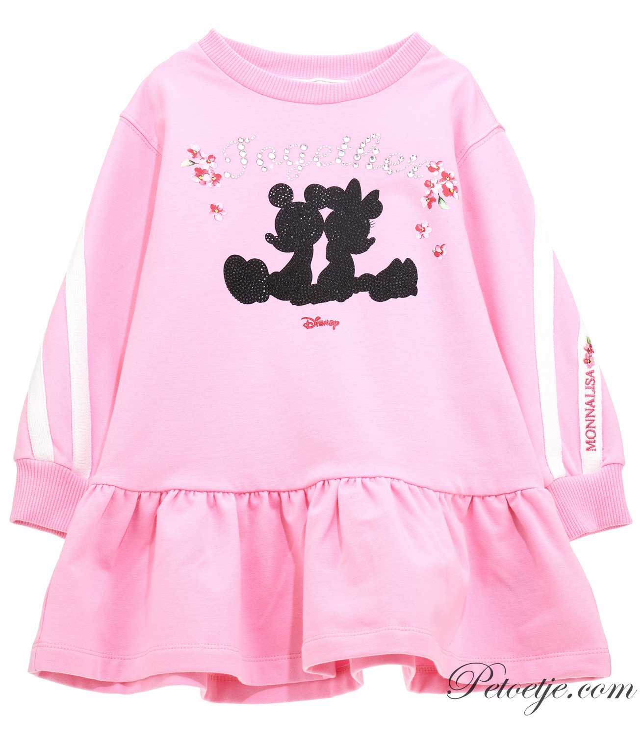 Girls Pink Disney Sweater Dress 