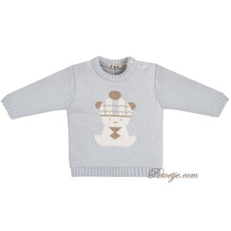 EMC Baby Boys Pale Blue Knitted Sweater