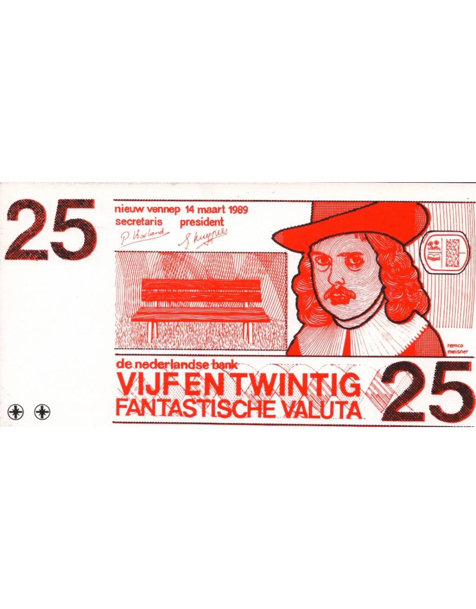 Vijfentwintig Fantastische Valuta - jubileumbiljet
