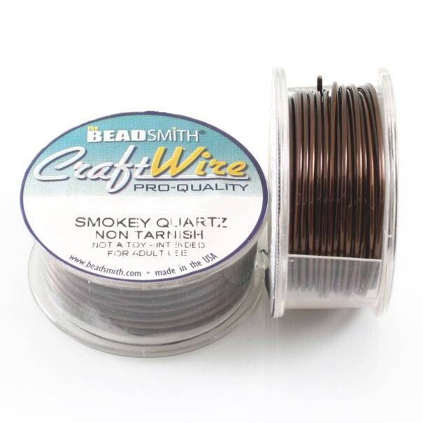 Craft Wire 'Smokey Quartz' 18-28 gauge