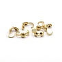 Goldfilled 14 kt kalotten 9x5 mm (p/st)