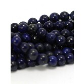 Lapis lazuli kralen 4 mm rond (1/2 streng)