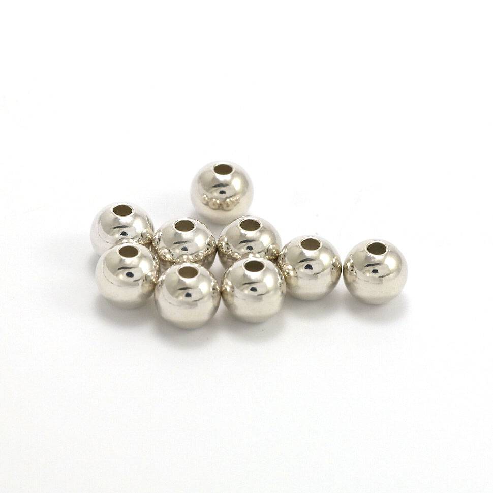 OP= OP Silver Filled - 6 mm 'smooth' rond