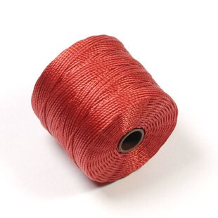 S-Lon Bead Cord Shanghai Red