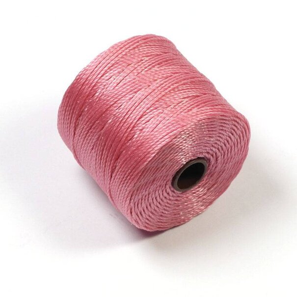 S-Lon Bead Cord Pink