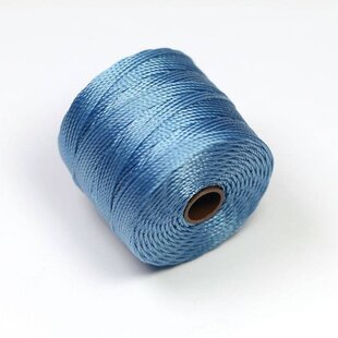 S-Lon Bead Cord Carolina Blue