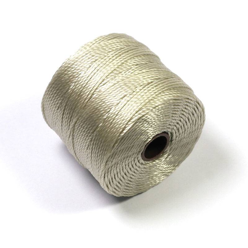 S-Lon Bead Cord Light Grey