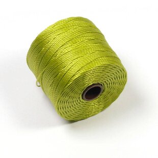 S-Lon Bead Cord Chartreuse