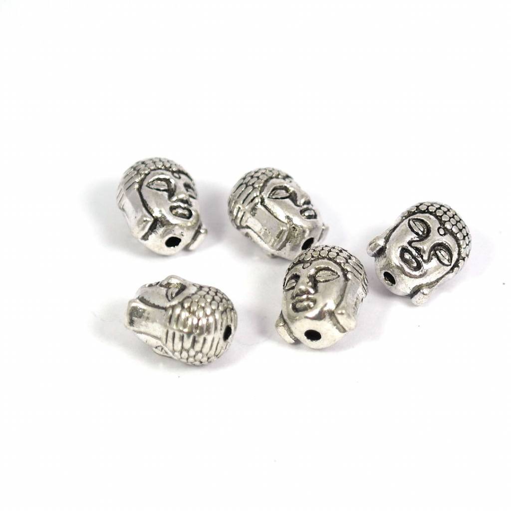 Boeddha kralen 11x9x8mm (per 5 st)