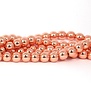 Hematiet kralen rose gold plated (8mm)