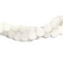 Jade kralen 8 mm rond white (streng)