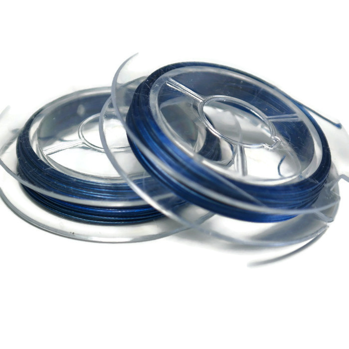 Metaaldraad 0.38 mm MediumBlue (10 m)