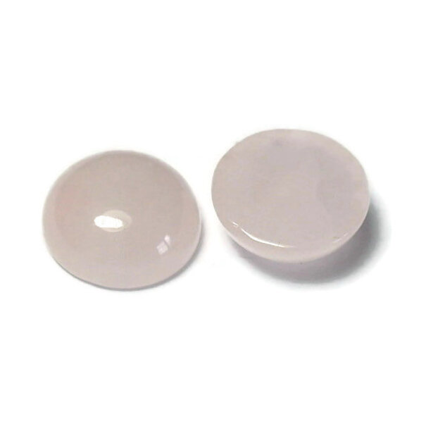 Rozenkwarts cabochon 12 mm (p/st)