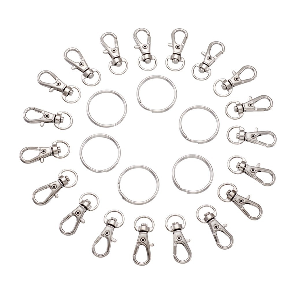 Sleutelhanger set van 100 stuks
