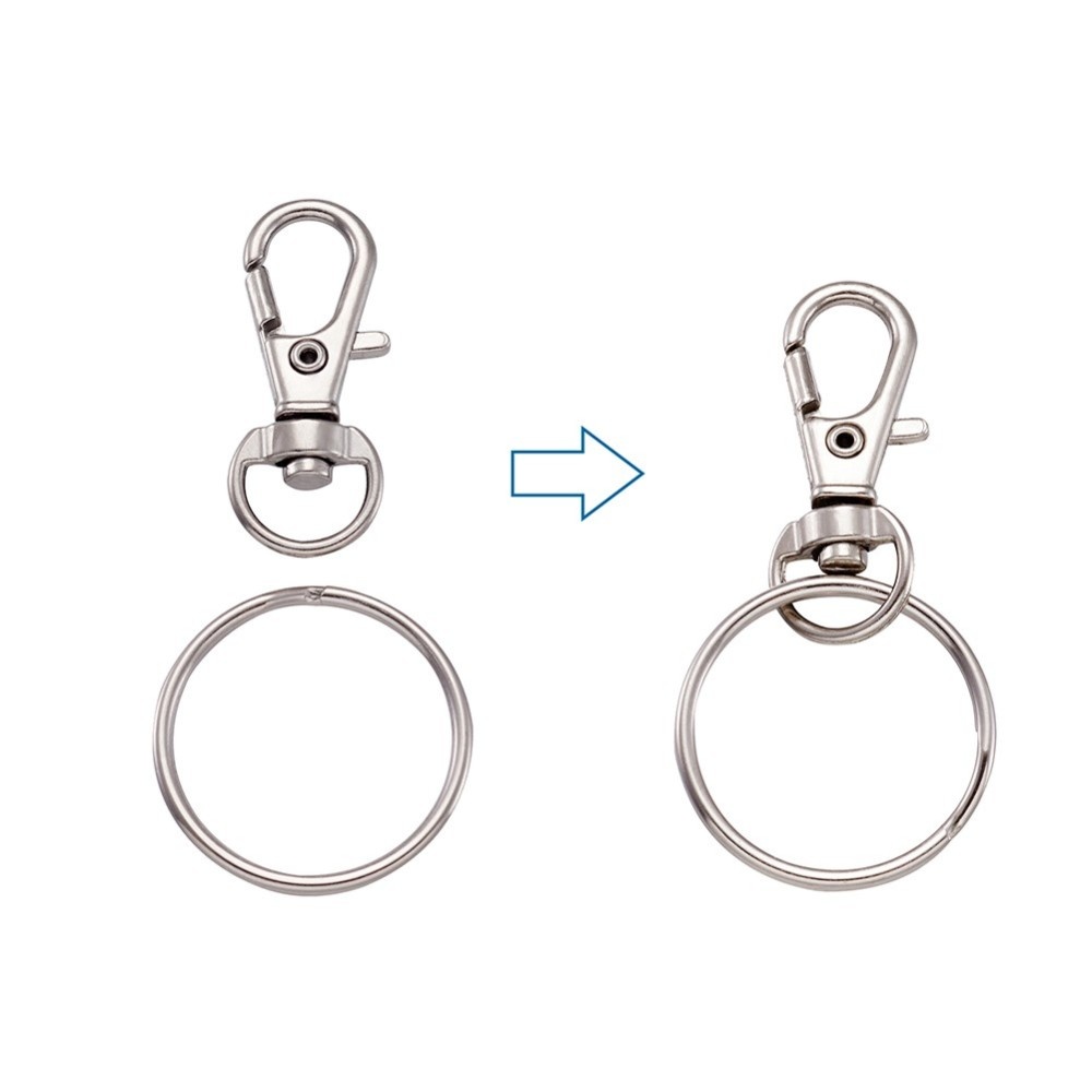 Sleutelhanger set van 100 stuks