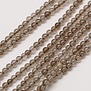 Rookkwarts kralen 2 mm rond (streng)