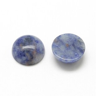 Blue spot cabochon 20 mm