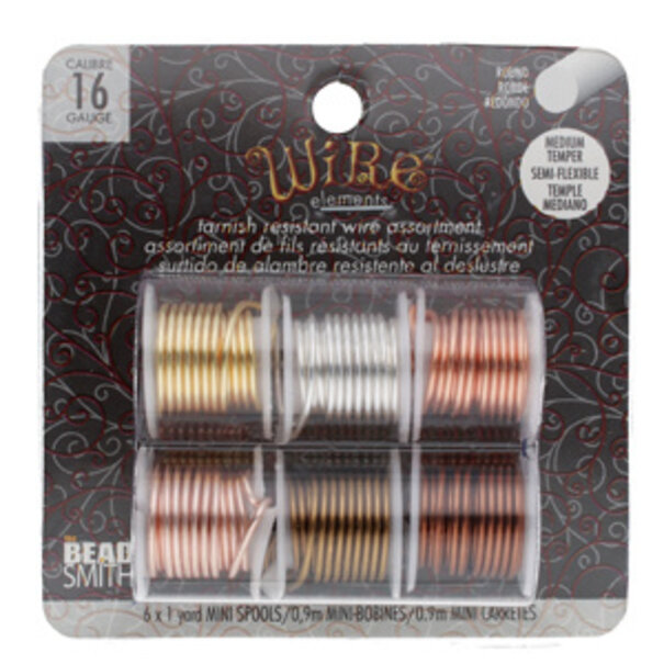 Wire elements - 16 gauge assortiments verpakking