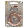 Wire elements -24 gauge 'Copper' semi-flexibel