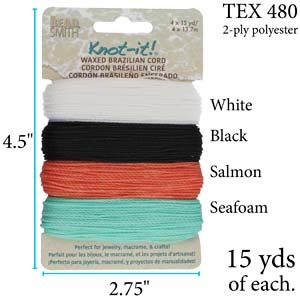 Knot-it Waxed Koord - Ocean Dreams