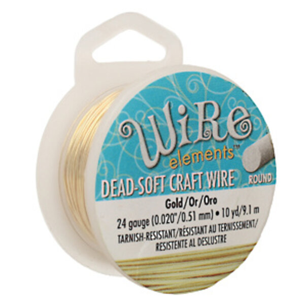 Craft Wire 'Gold' 16-28 gauge