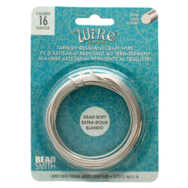 Craft Wire 'Silver' 14-28 gauge