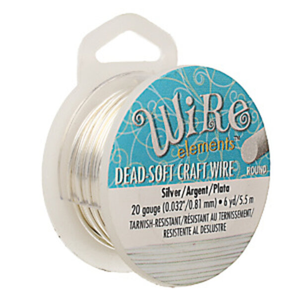 Craft Wire 'Silver' 14-28 gauge