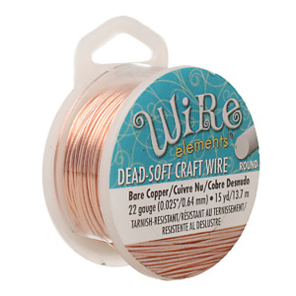 Craft Wire 'Bare Copper' 18-28 gauge